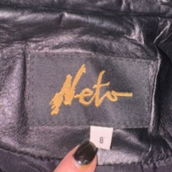 Leather Blazer jacket - Picture 4 of 5